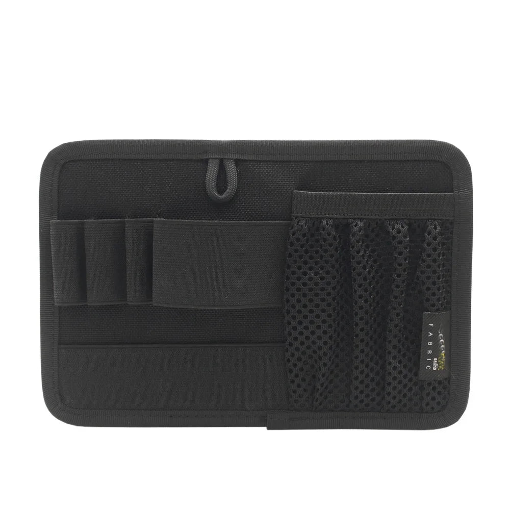 Tactical Hook Fasteners Pouch EDC Accessory Storage Mesh Bag Backpack Insert Pouch Modular Panel Organizer Admin Pouch