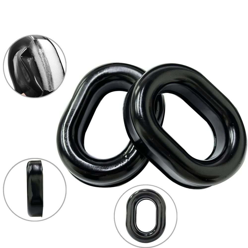 Gel Ear Seals Ear Pads Cushions for David Clark Replacement Gel Earpads Ear Cup for H10-60 H10-20 H10-76 H10-30 H10-13S，Rugged
