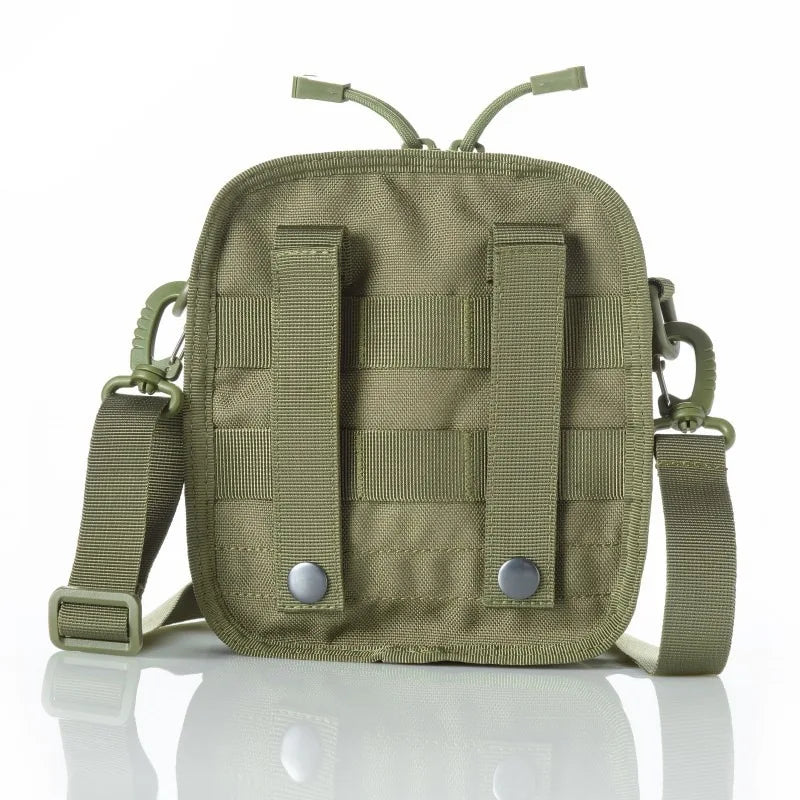Outdoor sports backpack durable nylon shoulder messenger bag leisure men and women travel multifunctional handbag