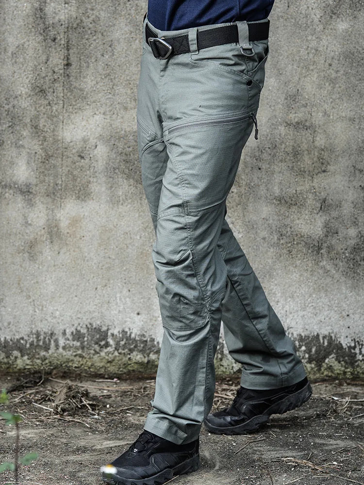 Tactical Pants Men's Slim-Fit Training Pants Waterproof Spring and Fall Outdoor Overalls Assault Pants