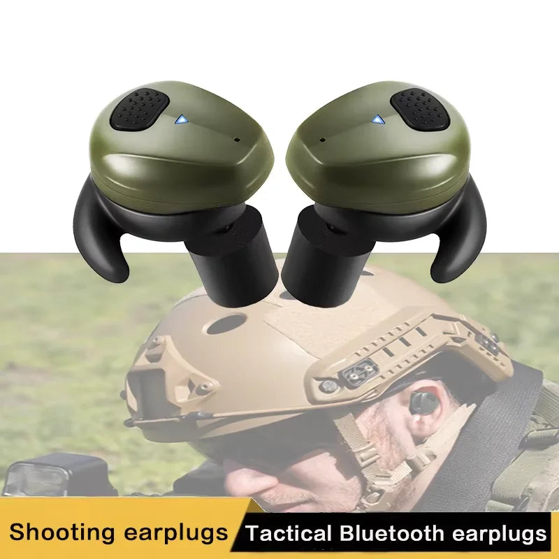EB10 Tactical Bluetooth Earbuds Noise-Cancelling Electronic Shooting Headphones for Training