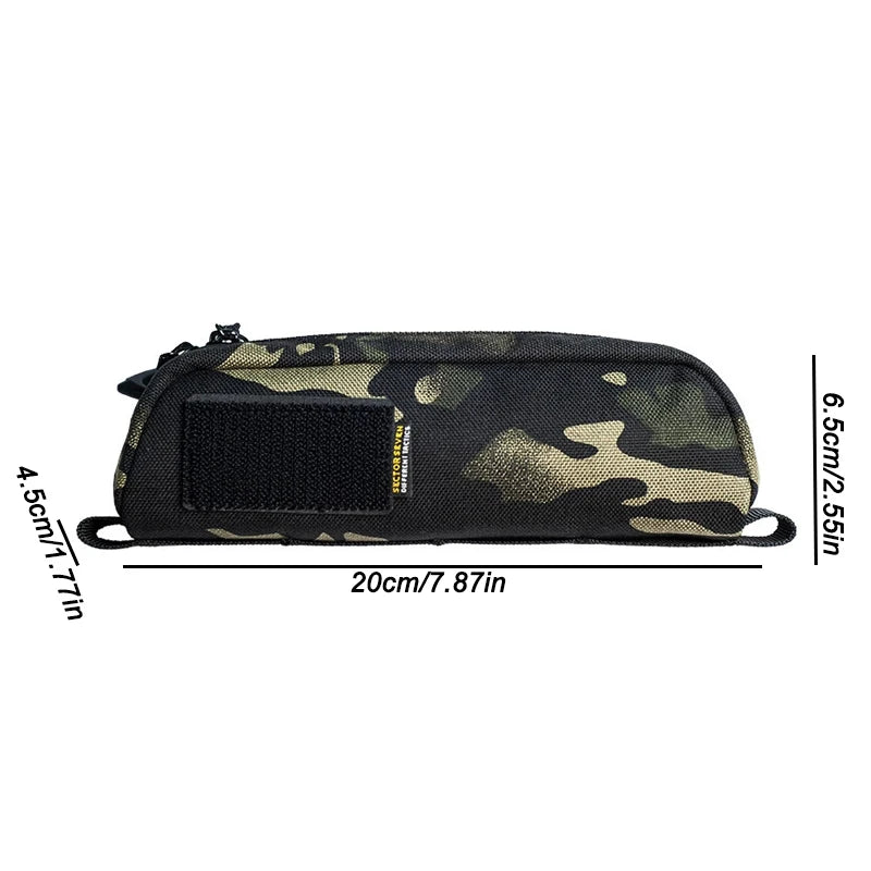 1000D Nylon Tactical Pencil Case Molle Glasses Case Pouch EDC Tool Bag Backpack Expansion Accessory Pack Hunting Accessories