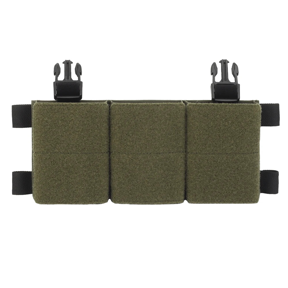 OPHIDIANTAC 5.56 Dual function pack triple chest vest with built-in quick draw dual expansion magazine