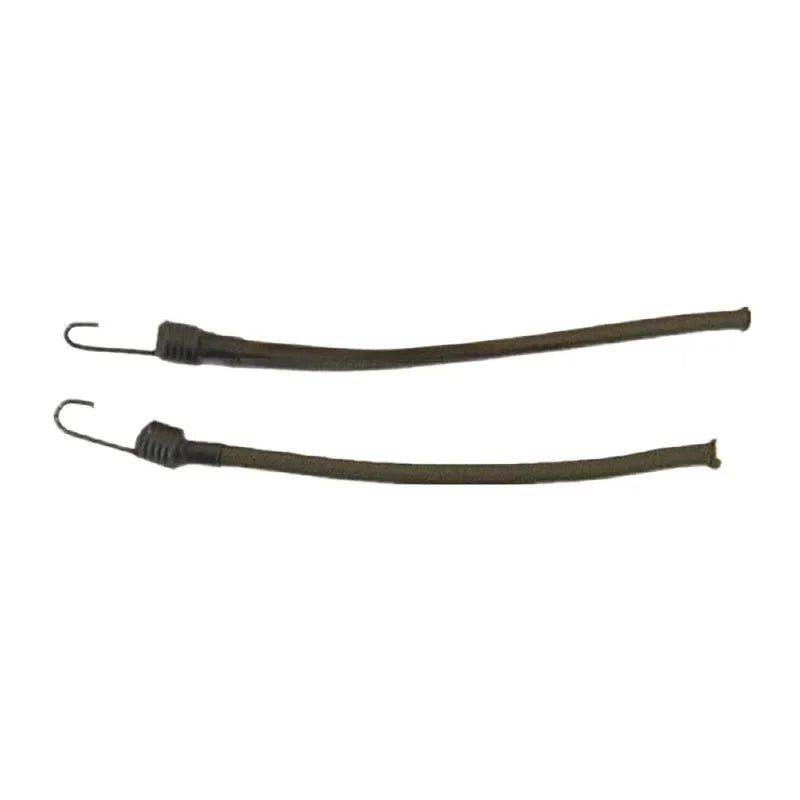 Tactical Helmet Accessory Kit with Metal Retractor Elastic Rope Hook Compatible with FAST MICH Helmet Set of 2