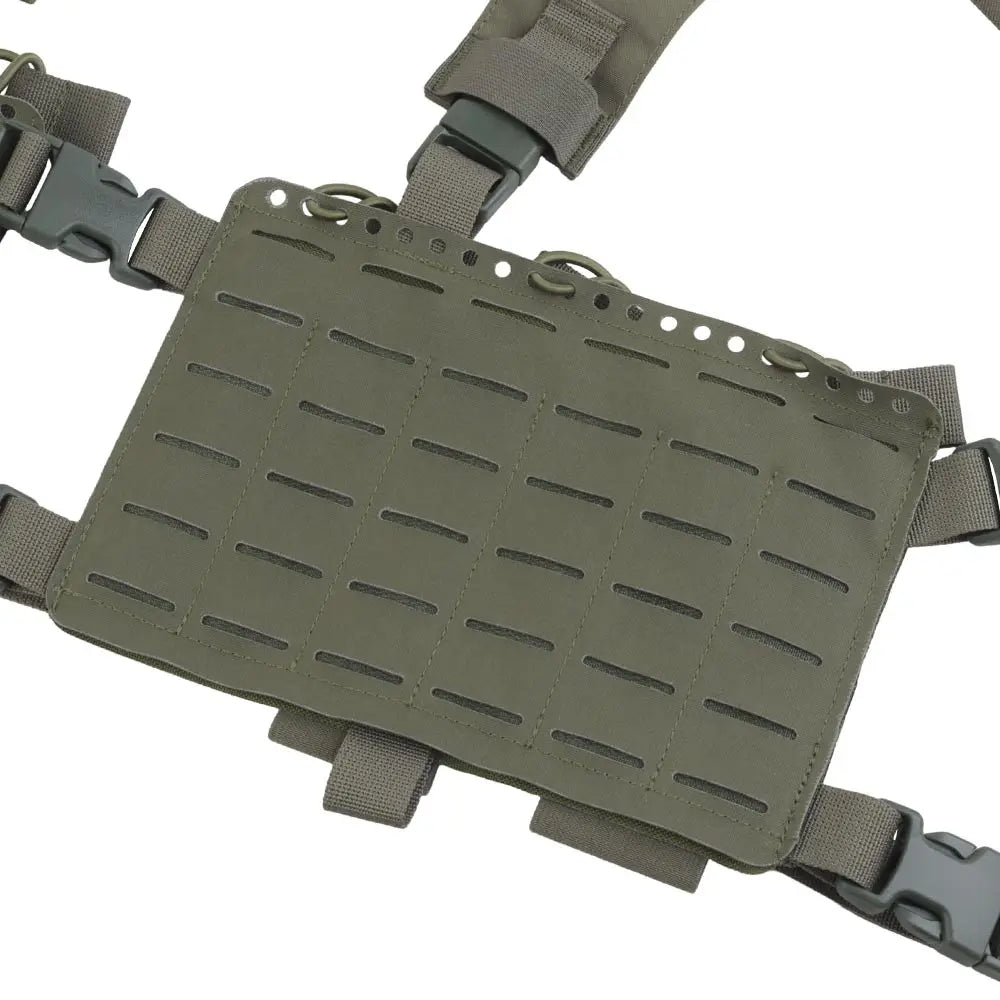 Tactical Chest Rig   Cut Molle System Military Hunting Vest Split Front Chest Rig Magazine Pouch Holster Airsoft Gear