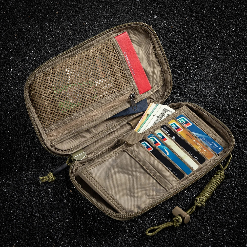 Tactical Wallet Pouch Portable Waist Pocket Crossbody Bag Camping Bags Wallet Outdoor Accessories Pouches Hunting Cycling
