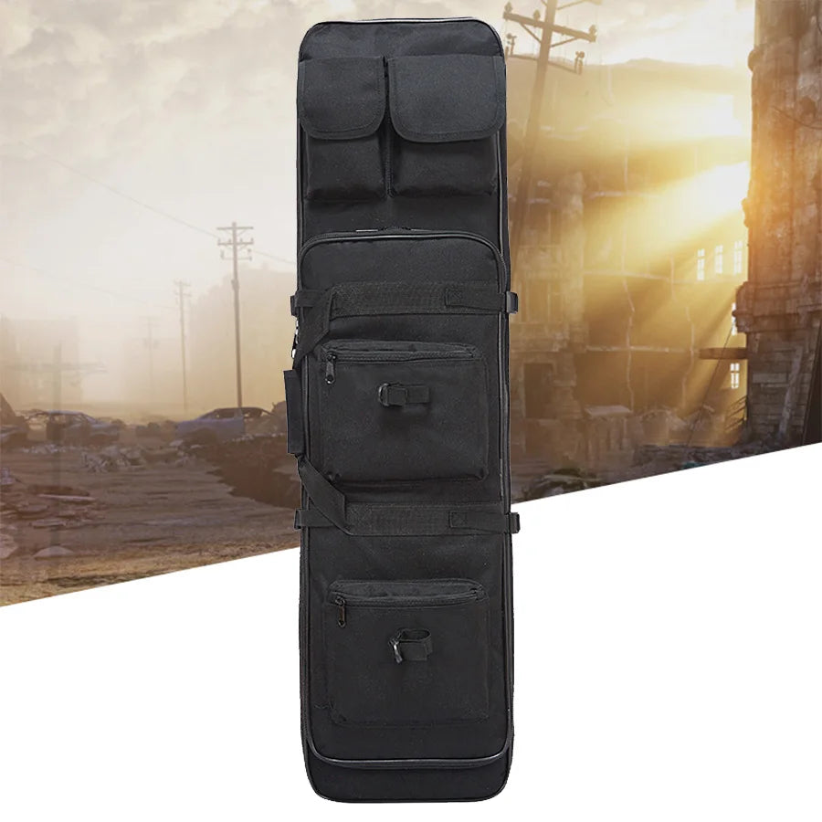 Fishing gear real person CS outdoor camouflage gun bag shoulder fishing 120CM dog bag 1M letter bag