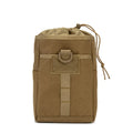Tactical Foldable Waist Bag Storage Bag Molle Outdoor Sports Waterproof Mountaineering Bag Ammo Pouch Drawstring Recycling Bag
