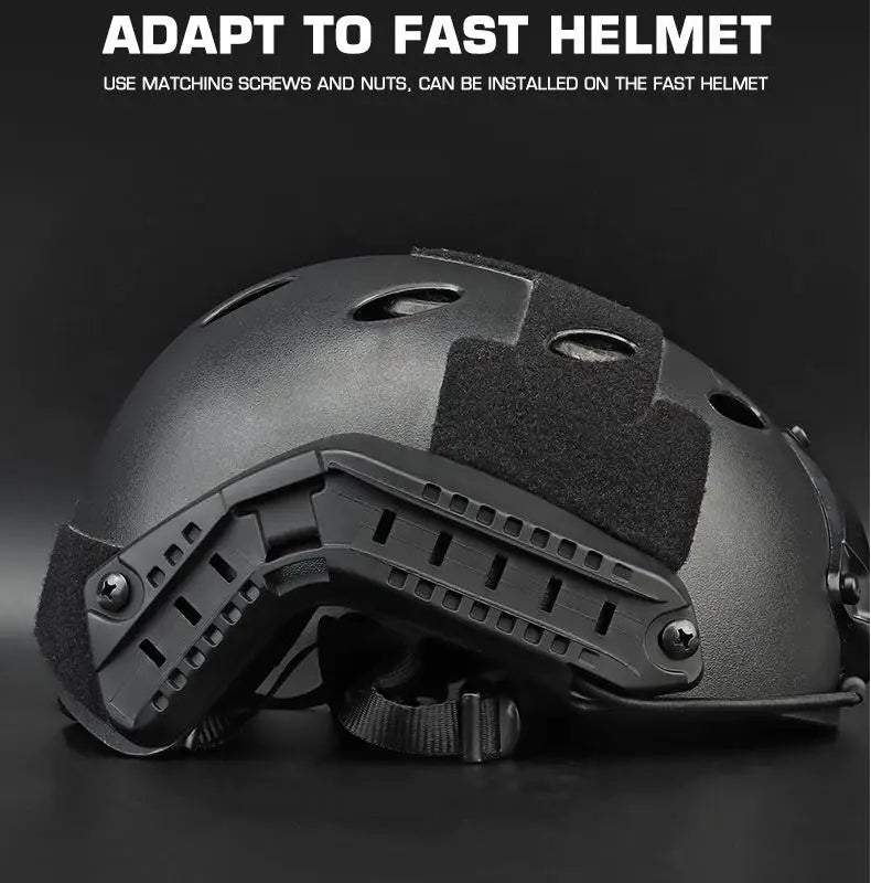 FAST Helmet Accessory Rail Mount Kit ARC Helmet Side Rail Guide Side Rail for FAST Helmet Tactical CS Accessories