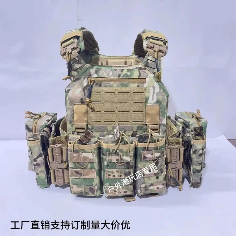 Outdoor Hunting New 1000D Tactical Vest 6094 Seal Vest JPC Quick Vest Protective Off Field Manga Exhibition Training Equipment