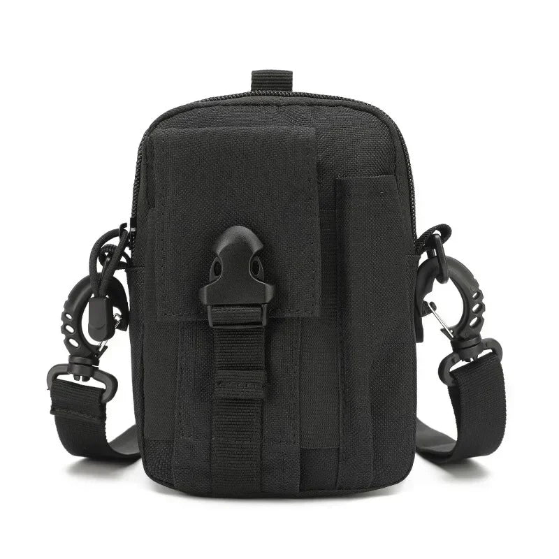 1Pcs Men's Belt Bag Outdoor Waist Bag Bag Waterproof Camo Sports Hunting Accessories Molle Nylon Cell Phone Storage Waist Pack