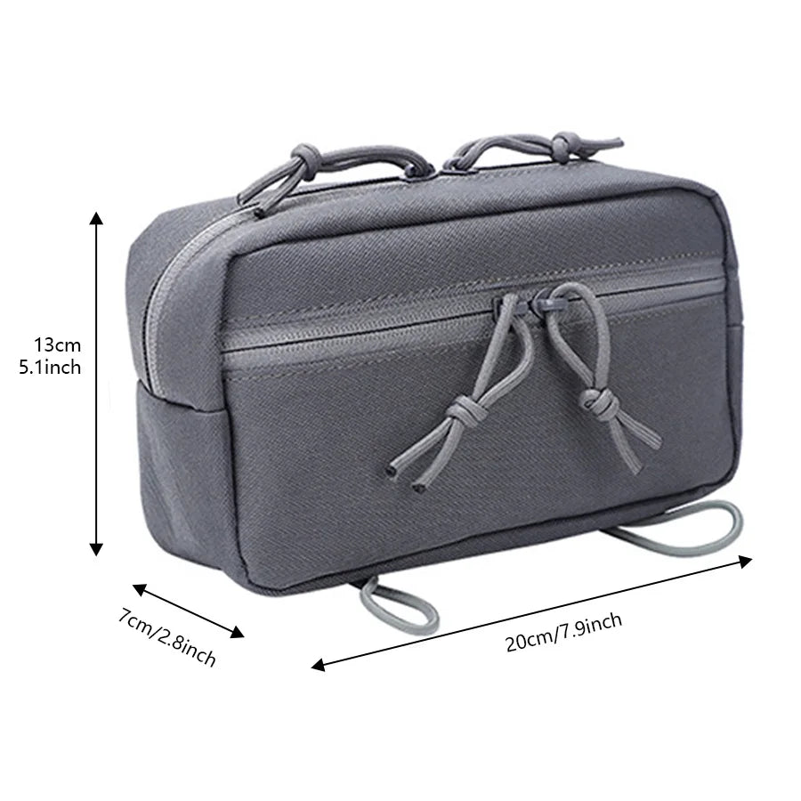 Outdoor sports hanging bag multifunctional camouflage outdoor bag Oxford cloth outdoor cycling bag shoulder bag