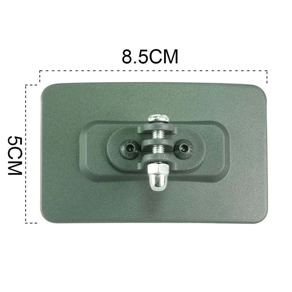 BOOIU Multi-Purpose Tactical Helmet Quick-Release Accessories: GoPro Mount Velcro Quick-Install Plate