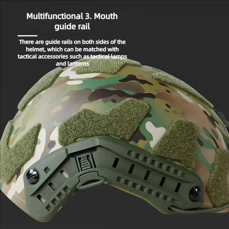 Emersongear Fast SF Ultra High Cut Tactical Helmet Thick Head Protective Gear Guard Airsoft Headwear Hunting Cycling Combat ABS
