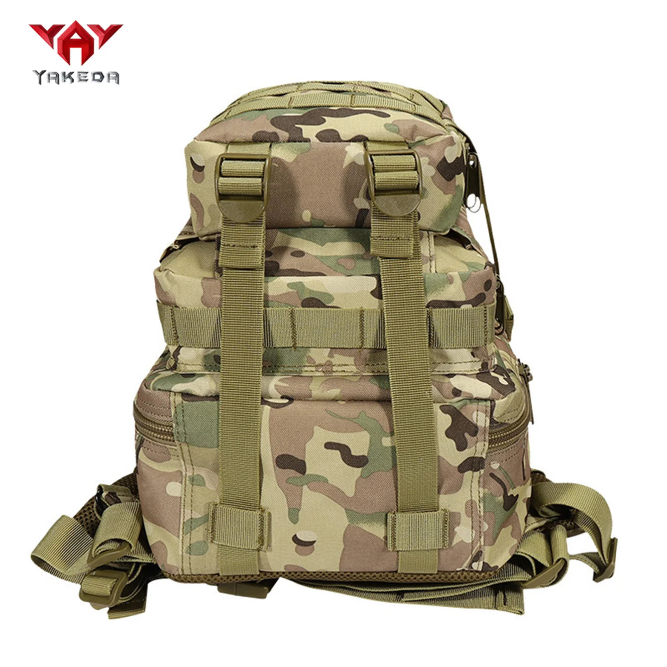 YAKEDA 30L multifunctional outdoor backpack with large capacity and multi compartment design, adjustable chest buckle