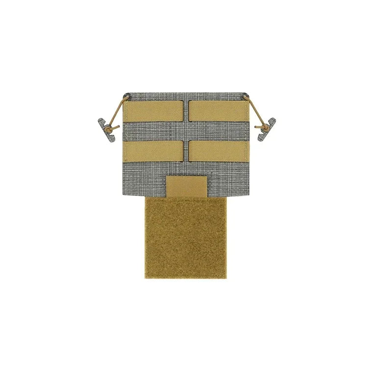 Tactical Vest Chest Hanging Plate Gear Molle Hanging Chest T Expansion Platform Hunting Vest Accessories