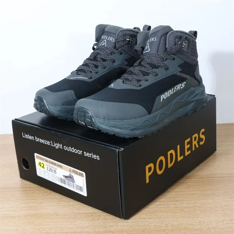 Professional Hiking Shoes Men Designer Outdoor Footwear Mens High Top Climbing Shoes For Man Waterproof Trekking Hiking Shoe
