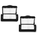 2Pcs Tactical Map Case Arm Sleeve Wristband Map Pouch Document Card Holder with Clear Window for Hunting Shooting Hiking