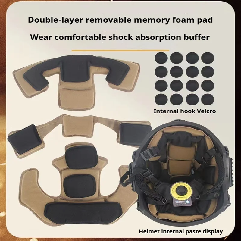 Fast MH Tactical Helmet 1.5kg Fiberglass Wendy's Suspension Pad Helmet Outdoor Activity Protection Training Safety Riot Helmet