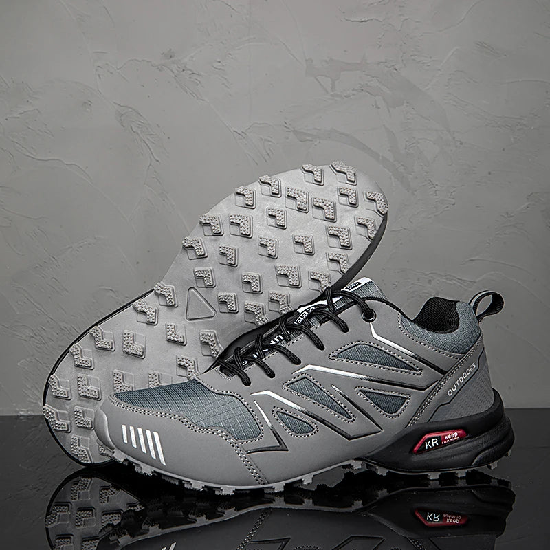 Men Waterproof Hiking Shoes Non-Slip Hunting Boots Outdoor Tactical Training Sports Shoes Men Walking Hiking Travel Shoes