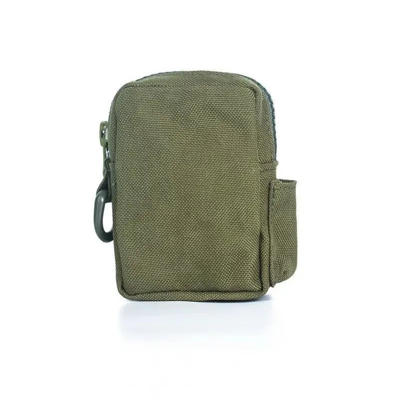 Outdoor Multifunctional Tactical Waist Bag, Portable Belt Pouch Card Cigarette Holder Storage Pack for Camping Hiking
