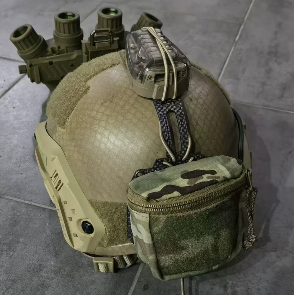 Outdoor Sports Helmet Night Vision Device Battery/Weight Bag
