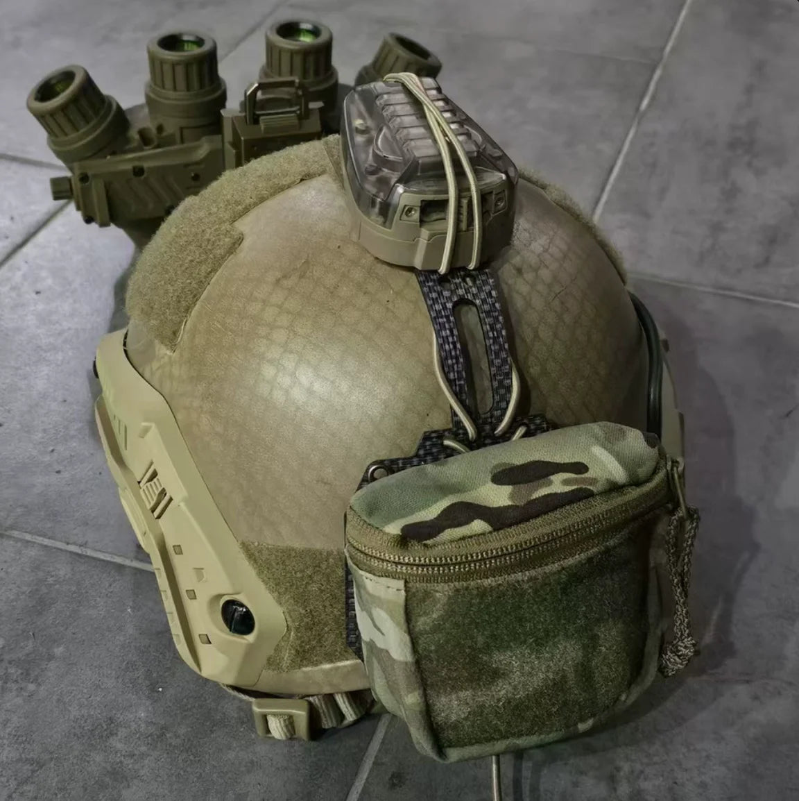 Outdoor Sports Helmet Night Vision Device Battery/Weight Bag
