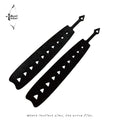 Recurve Bow Silencers for Hunting - Kangaroo Leather Limb Dampeners to Reduce Noise & Vibration (Pair)