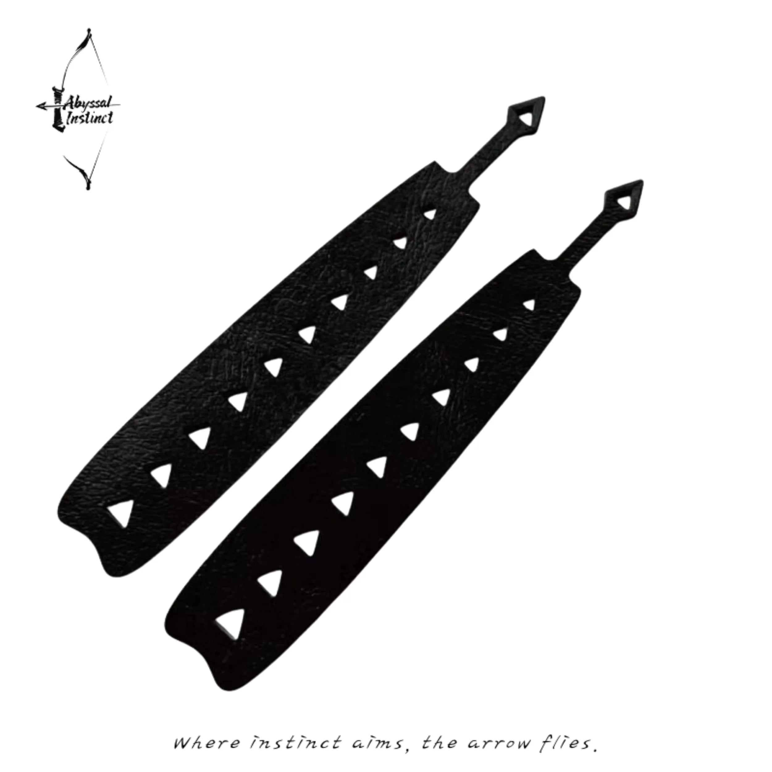 Recurve Bow Silencers for Hunting - Kangaroo Leather Limb Dampeners to Reduce Noise & Vibration (Pair)