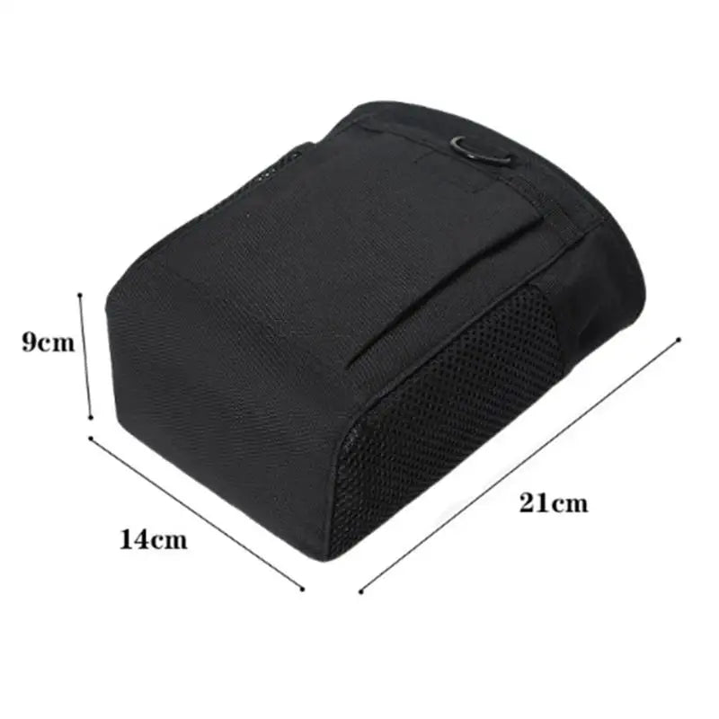 Durable Molle Magazine Dump Pouch with Drawstring Closure for Hiking and Camping