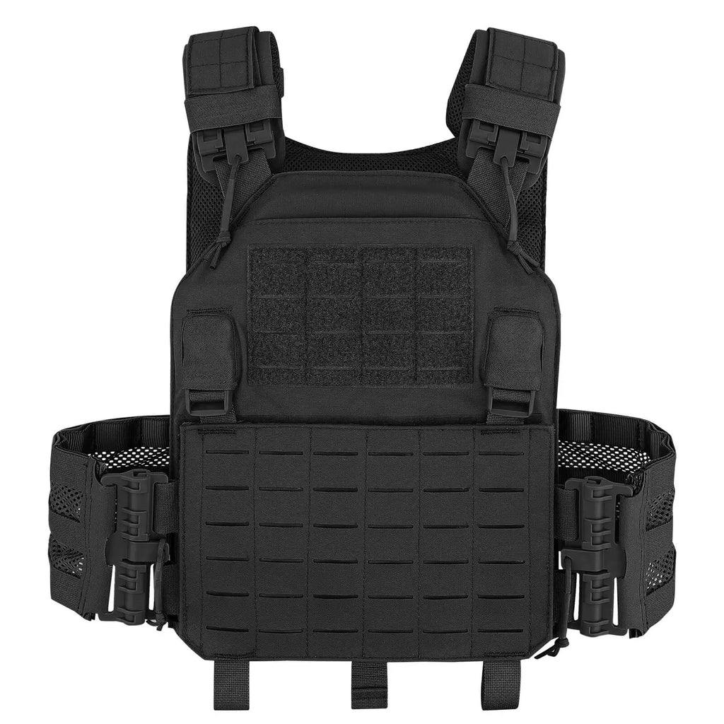 KRYDEX Tactical LAVC Laser Cut Molle Plate Carrier Body Armor Airsoft Outdoor Combat Men Vest