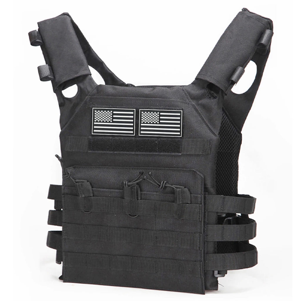 Lightweight hunting vest MOLLE system air cushion vest with adjustable shoulder straps for outdoor hunting sports