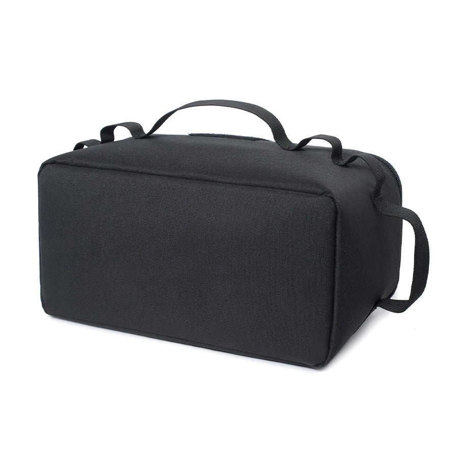 Large capacity camping storage bag with detachable partition board, portable outdoor equipment storage bag