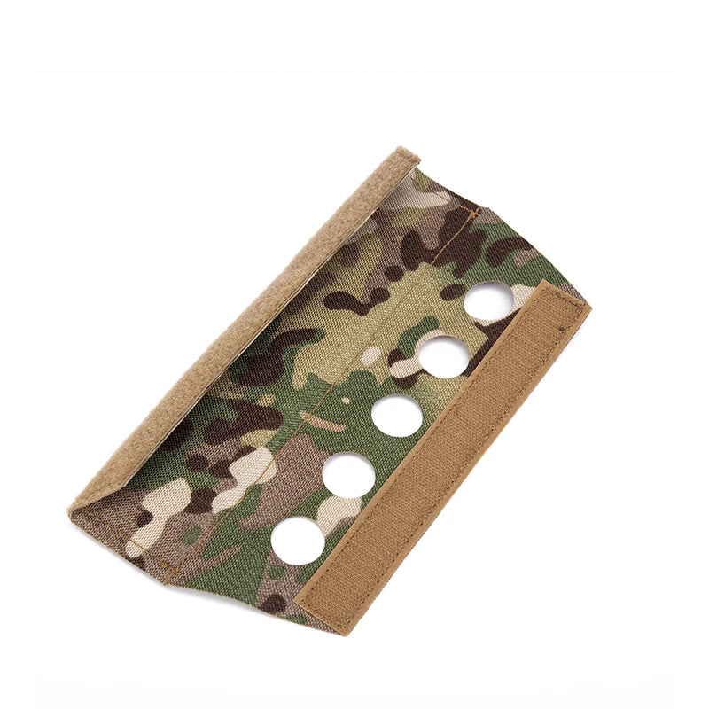 Tactical Modular Headset Cover Molle Headband Earphone Microphone Protection Case Hunting Earmuff Headphone Stand Strap