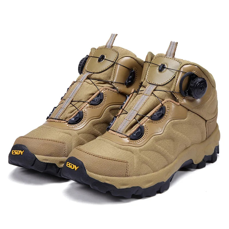 Outdoor Camouflage Tactical Training Boots Wear-Resistant Jungle Photograhpy Hunting Boots Anti-Slip Moutaineering Hiking Shoes