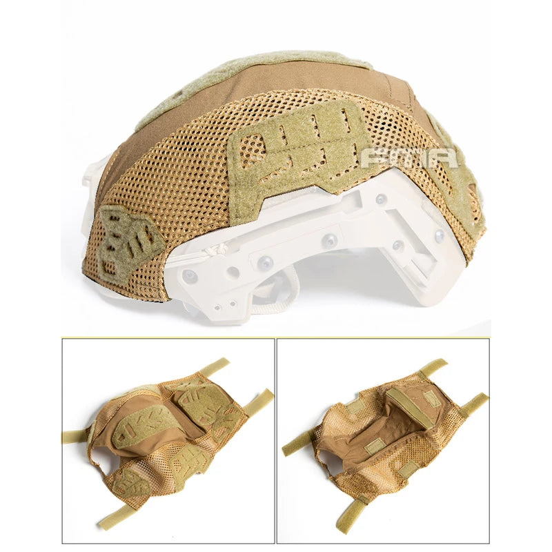 FMA Tactical Hunting MIC FTP BUMP Helmet Cover Skin Helmet Protective Cover Camouflage Cloth for WENDY Helmet