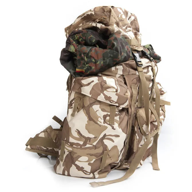 Hot Sale Custom Outdoor Sport Waterproof Hiking Survival Bag Black Camouflage Hunting Tactical Backpack