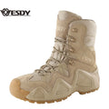 ESDY Outdoor Boots Men's Desert Tactical Hiking shoes Waterproof Sport Work Safefy Shoes Climbing Shoes Ankle Men Boots