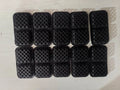 Helmet cushioning pad lined with polymer breathable detachable and high elasticity
