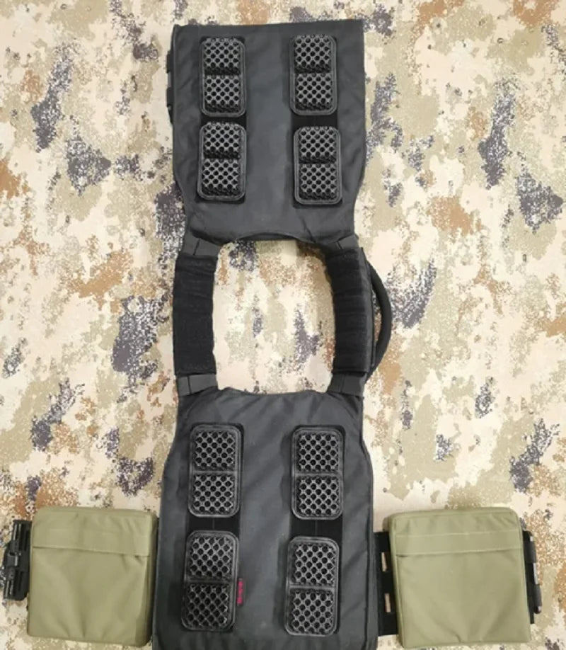 NewOutdoor Sports Grid Stress Reducing High Elasticity Lattice Vest Breathable Pad