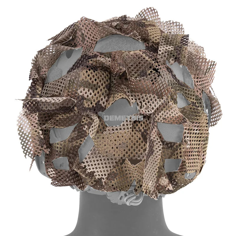 Tactical FAST Helmet Cover 3D Laser Cutting Camouflage Helmet Cloth Cover for FAST Helmets Hunting Airsoft Helmet Accessories