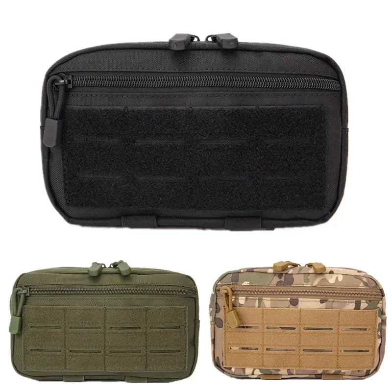 Tactical Molle EDC Pouch First Aid Kit Cell Phone Holder Waist Pack Emergency EMT Utility Tool Pouches for Hunting Bag