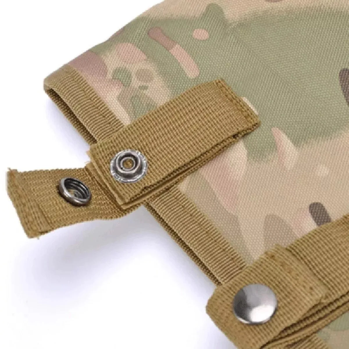 Tactical Roll-up MOLLE Dump Pouch Magazine Recovery Bag Outdoor Drawstring Mag Recycling Storage Pack for Airsoft Hunting Gear