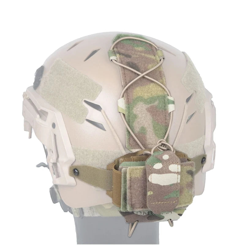 Aisorft Helmet Night Vision Battery Pouch Tactical Helmet Battery Bag Gear Helmet Storage Pouch Counterweight Accessories