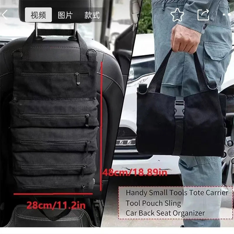 Multi-Purpose Tool Bag Portable Oxford Cloth Storage Bag For Mechanics Electricians Carpenters Hardware Tools Classification Bag