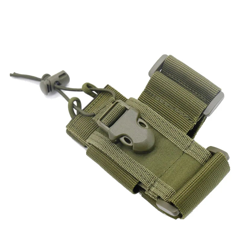 Tactical Radio Holder Pouch Outdoor MOLLE Walkie Talkie Holster Nylon Magazine Pocket Hunting Hiking accessories