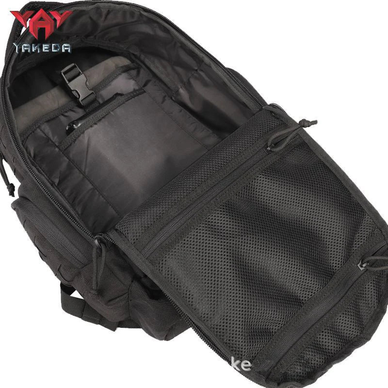 YAKEDA Tactical Backpack Camouflage Sports Outdoor Bag Large Capacity Travel Hiking Camping Rucksack