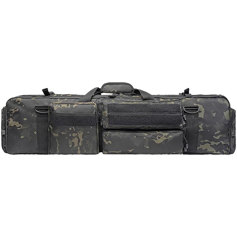 1000D Oxford Tactical Hunting Gun Carrying Bag Heavy Duty Colored Bullet Air Gun Box with Shoulder Strap for Outdoor Equipment