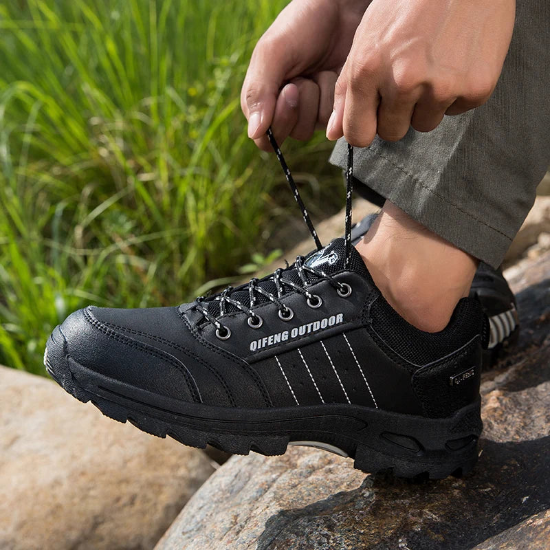 Outdoor Army Fans Comabt Training Boots Climbing Hiking Camping Desert Leather Nylon Wearproof Waterproof Tactical Sport
