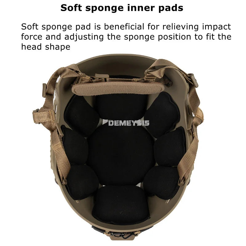 Tactical Helmets Half Covered CS Airsoft Shooting Combat Training Sports Helmet Outdoor Hunting Paintball Equipment Gears